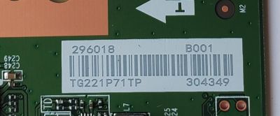 KIT DE TARJETAS PARA TV HISENSE / MAIN 300943 / RSAG7.820.1135/ROH / 300943B / FUENTE 309070 / RSAG7.820.10689/ROH / 10689-D / T-CON 296018 / RSAG7.820.11320/ROH / 304349 / PANEL HD750Y1U72-TAL2/S0/GM/CKD3A/ROH / DISPLAY HV750QUB-F91 / MODELO 75R6E3 - Imagen 6